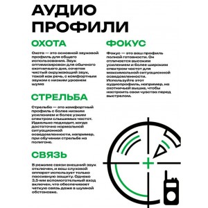 Наушники активные Sordin (MSA) Supreme Pro-X LED GEL, Camo MultiCam арт.: SOR75302-X-08-S